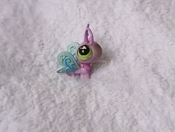 Littlest Pet Shop Papillon Mauve #478 - Authentique LPS
