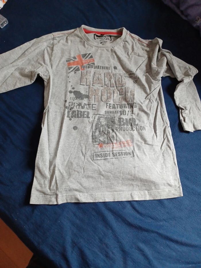 Lot 3 tee-shirts ML 12 ans - photo numéro 14