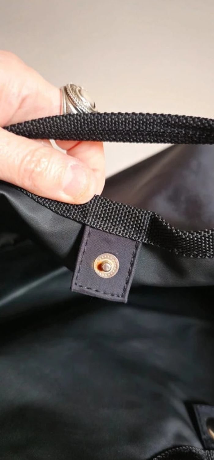 Sac Vintage Agnès.B noir cabas - photo numéro 3