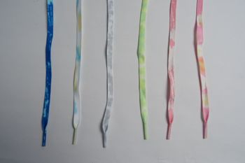 Lacets plats Tye & Dye 100 cm