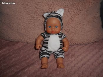 Poupon "zébré" à 0,50 EURO