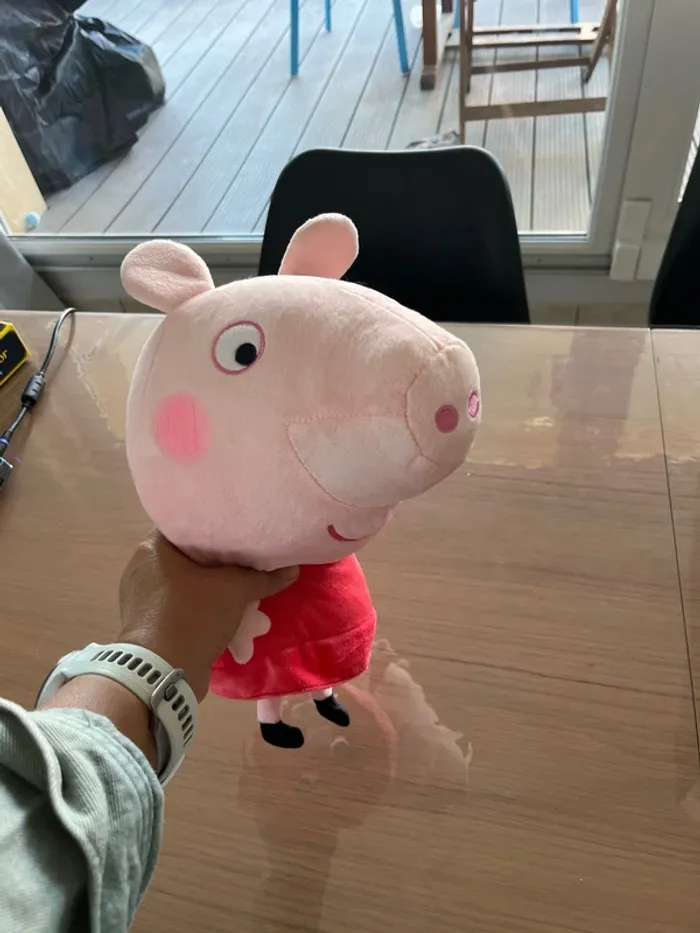 Grande peluche Peppa Pig