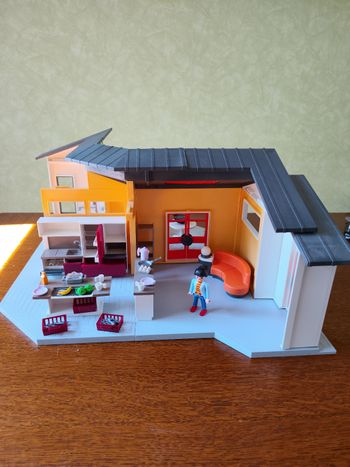 Maison moderne playmobil 