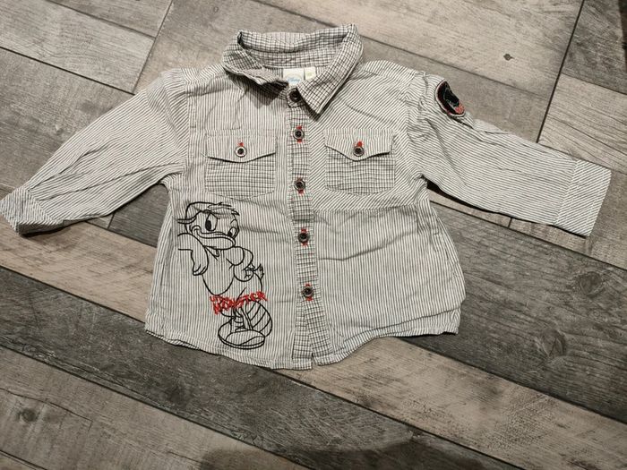 Chemise garçon 9 mois