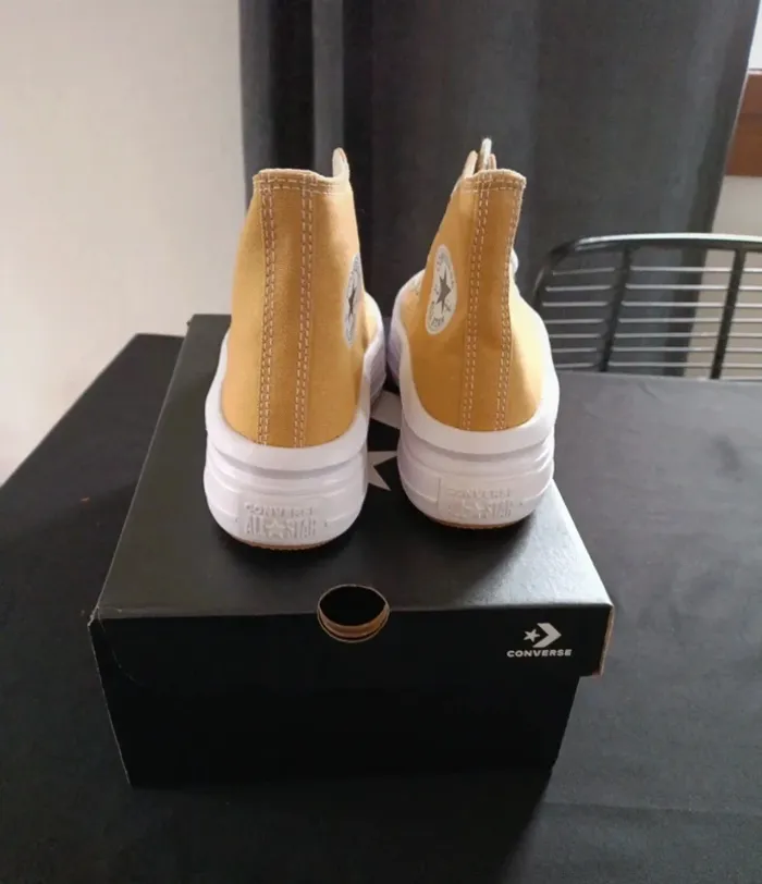 Baskets converse a plateforme - photo numéro 6