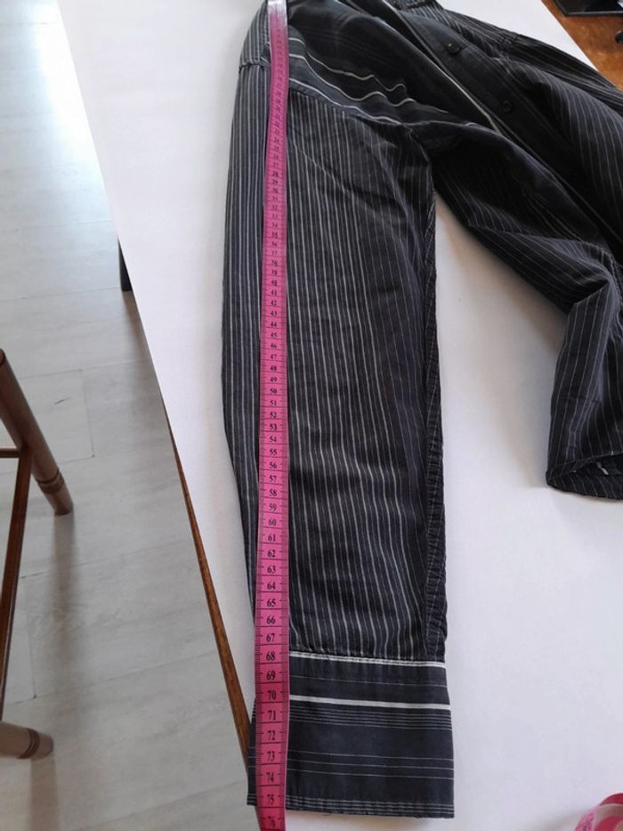 Chemise rayée pyxis homme taille s - photo numéro 7