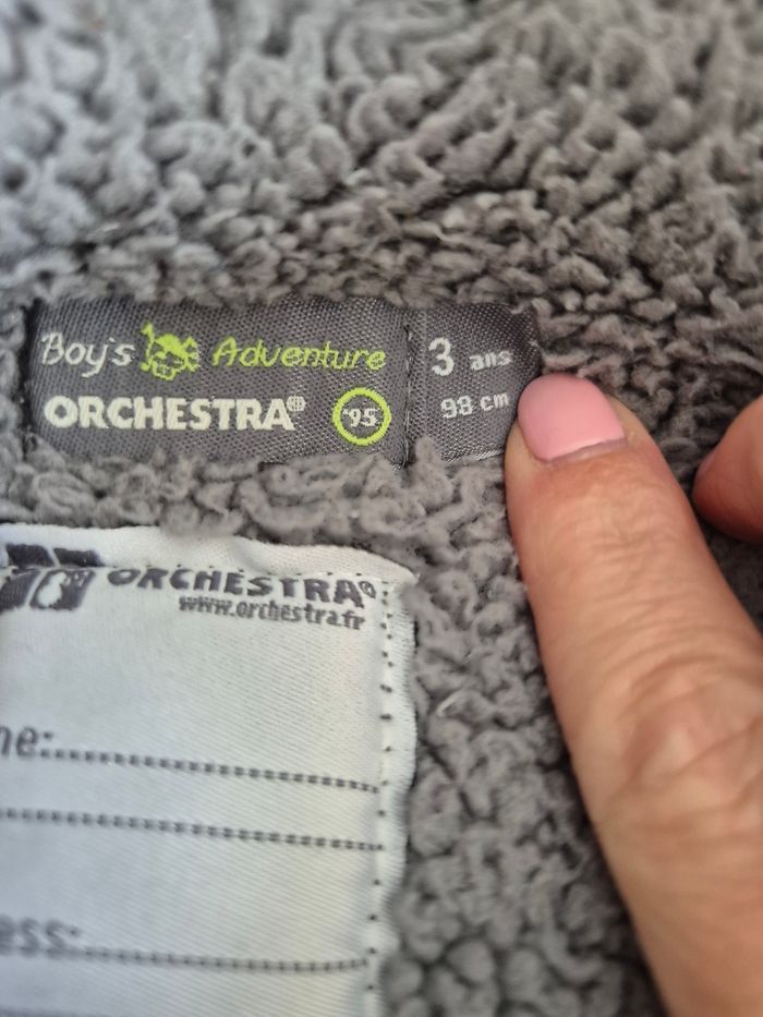 Manteau garçon 3 ans Orchestra - photo numéro 4