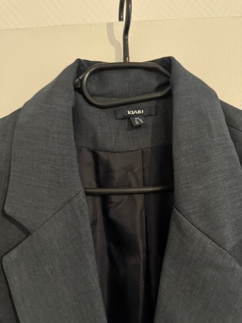 blazer bleu nuit Kiabi