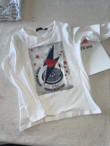 T-shirt IKKS, huit ans