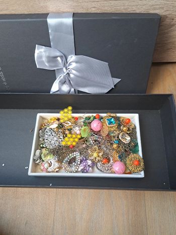 Lot de boucles d'oreilles pendante chic et élégante multicolore