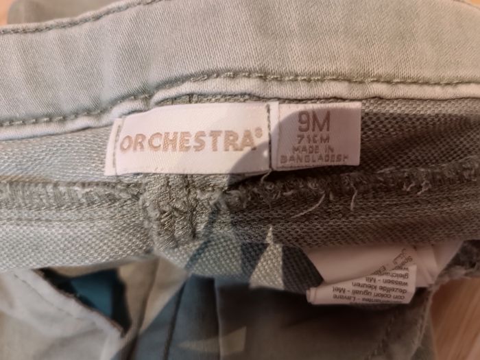 Jean avec ceinture fleurie à nouer pour bébé fille - photo numéro 6