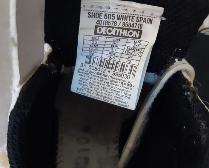 Basket blanches Décathlon 22 - photo numéro 6