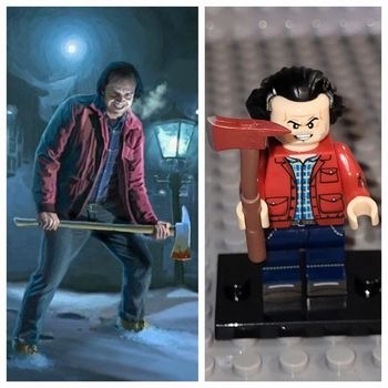 Minifigure / Figurine 🎬 Film d'horreur - The Shining 😱 Jack Torrance