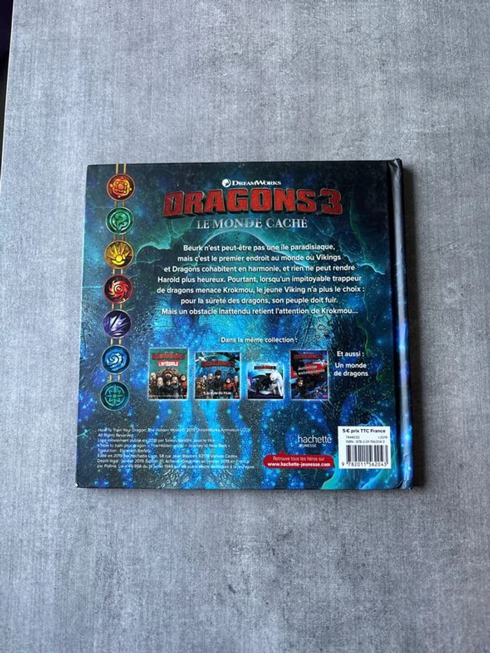 Livre, dragon 3 le monde caché - photo numéro 4