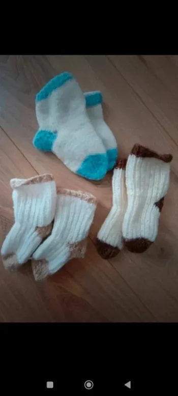 3 paires de chaussettes naissance
