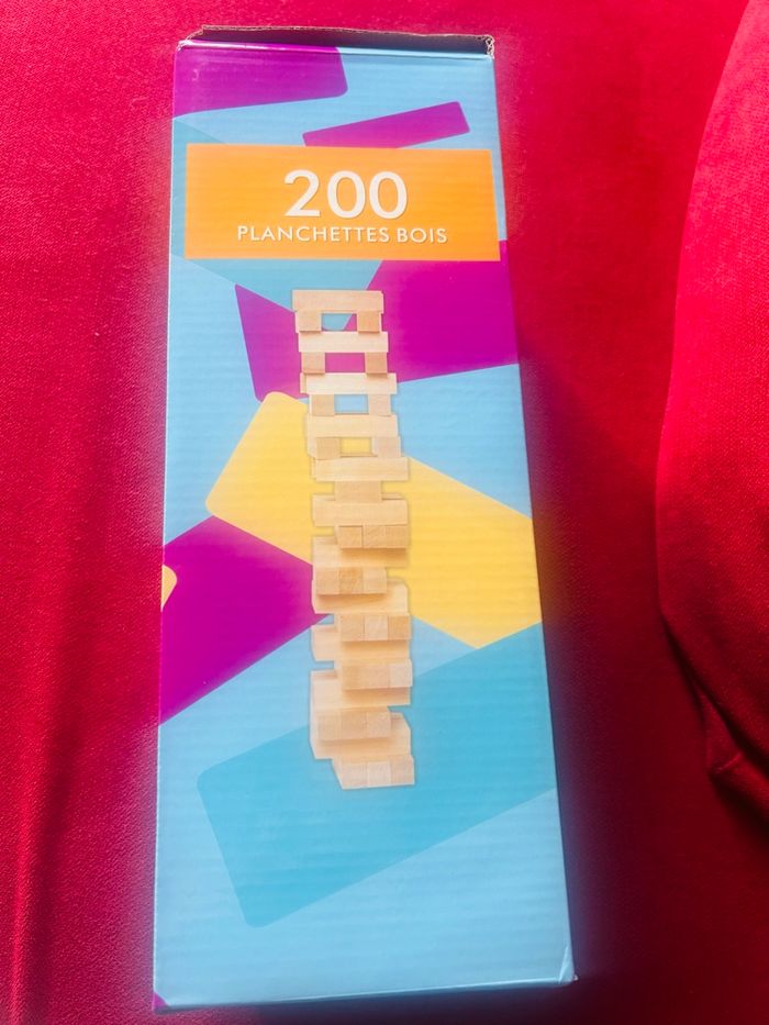 Jeu de construction en bois - photo numéro 2