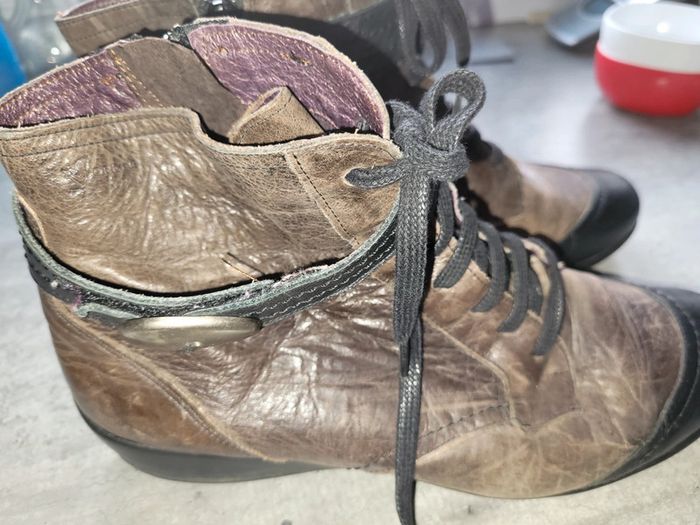 Bottines marron Dorking T38 - photo numéro 4
