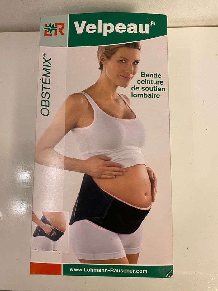 Ceinture de soutien lombaire grossesse Obstemix - photo numéro 6