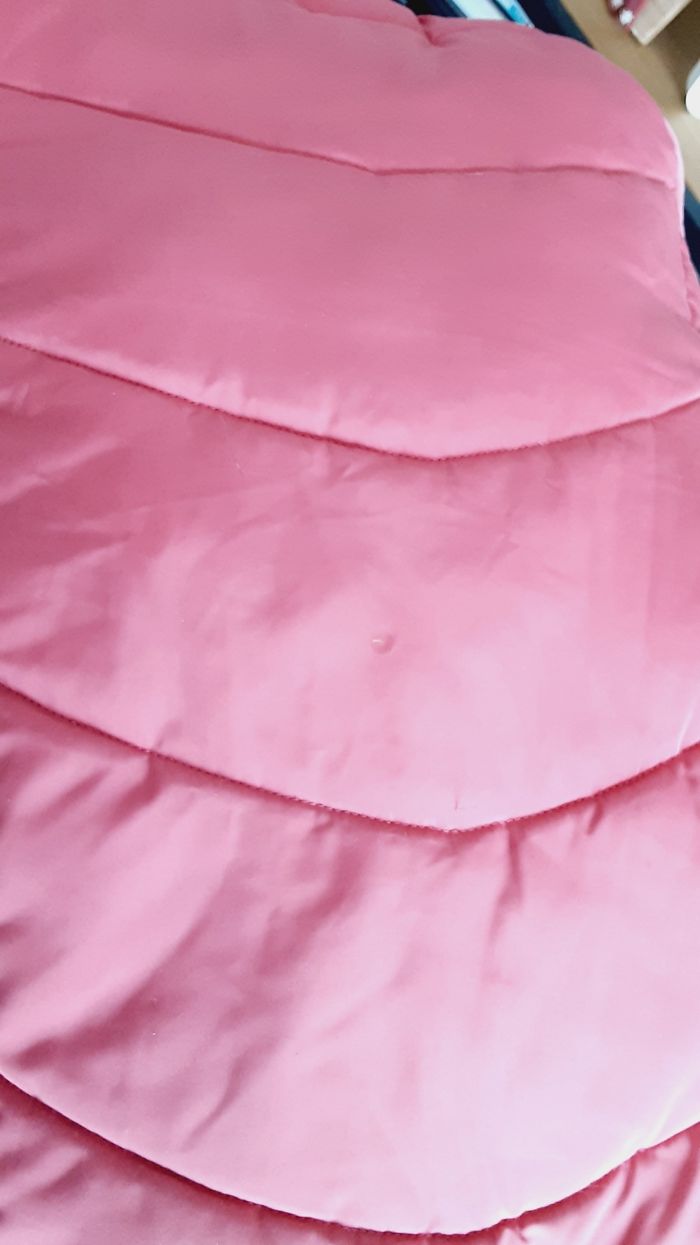 Vêtement fille manteau chaud hiver à capuche amovible rose Okaïdi 4 ans - photo numéro 9