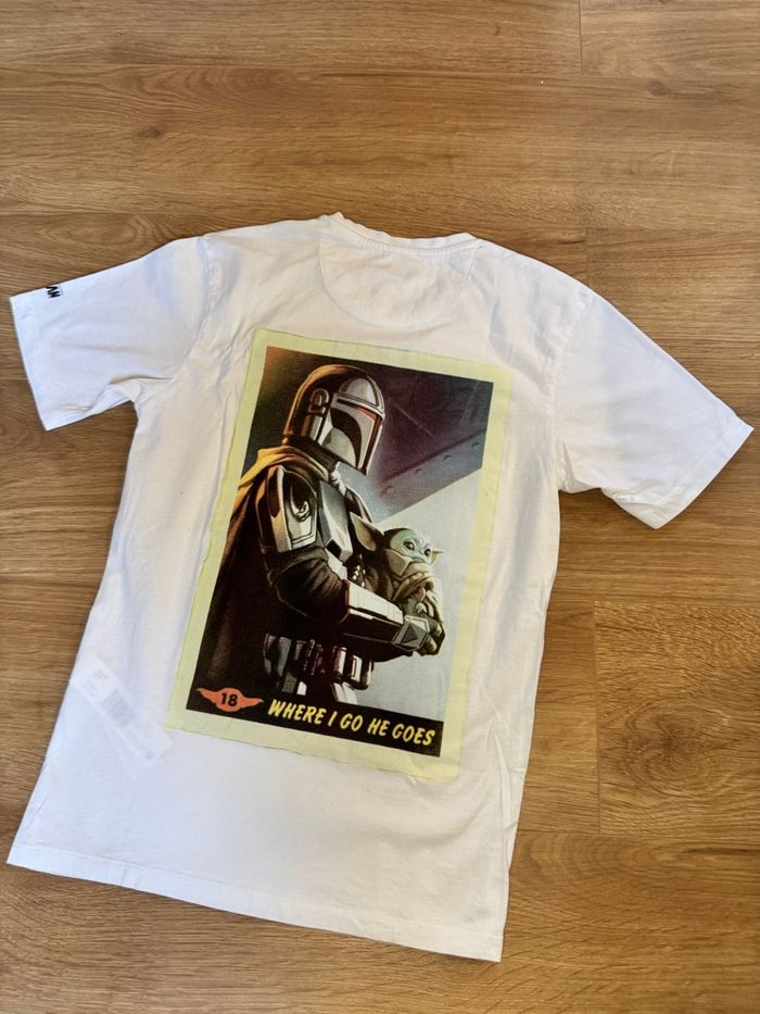 T-shirt Celio The Mandalorian blanc - photo numéro 4