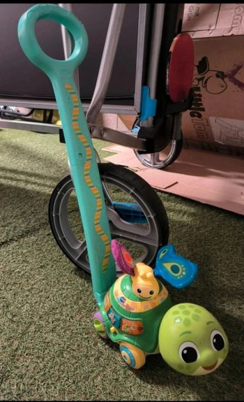 Tortue éveil qui roule sonore