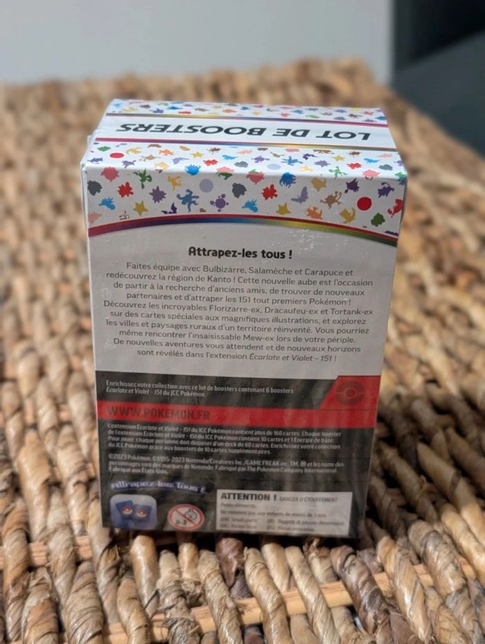 Bundle Pokémon 151 Mew Écarlate et Violet EV3.5 Fr - photo numéro 2