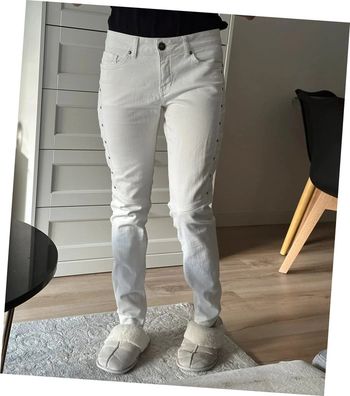Jolie Jean blanc Vintage Taille 38 - BODYFlirt comme neuf