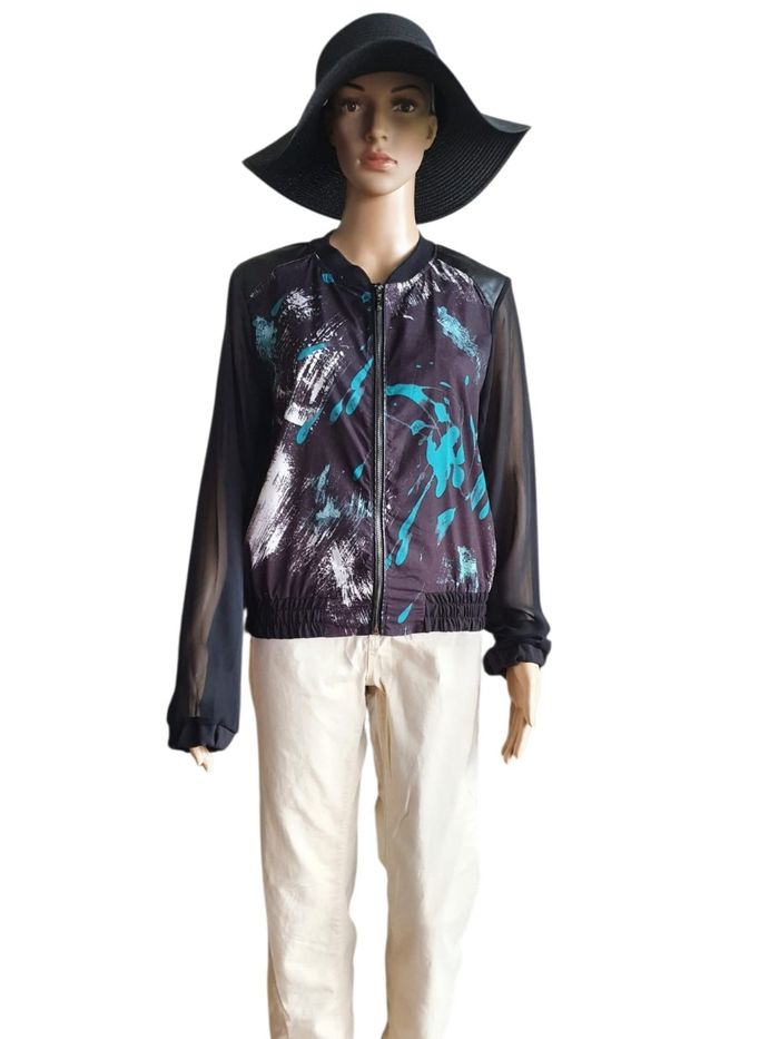 Veste Bomber Chic Bimatière - Julie Guerlande - Taille 40
- photo numéro 2