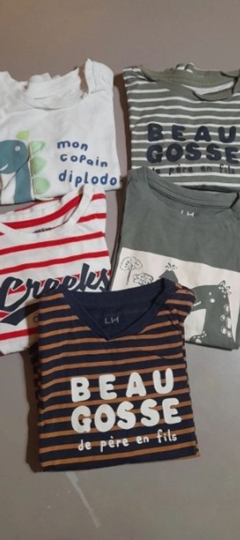 T-shirt manche courte 36 mois garcon