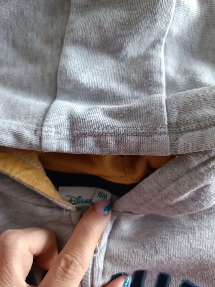 Gilet à capuche Winnie 18 mois - photo numéro 4