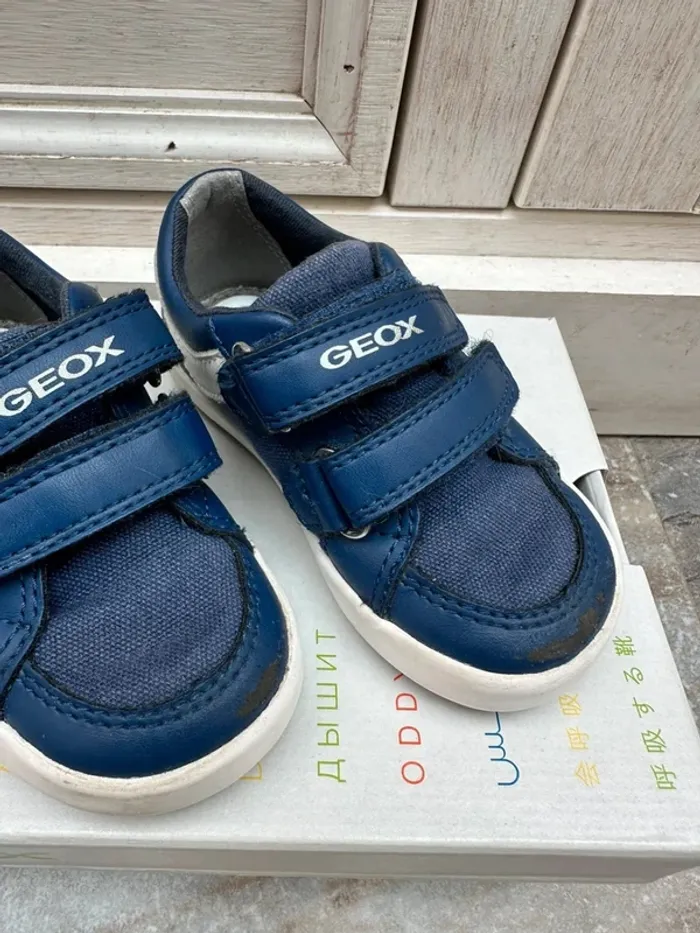 Basket Geox bleu 21 - photo numéro 3