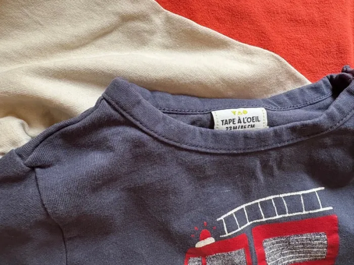Lot de 7 tee shirt 24 mois - photo numéro 6