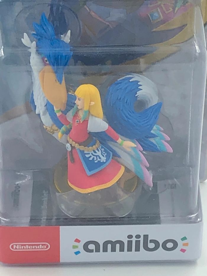 Figurine Amiibo Zelda et Loftwing Nintendo neuf - photo numéro 5