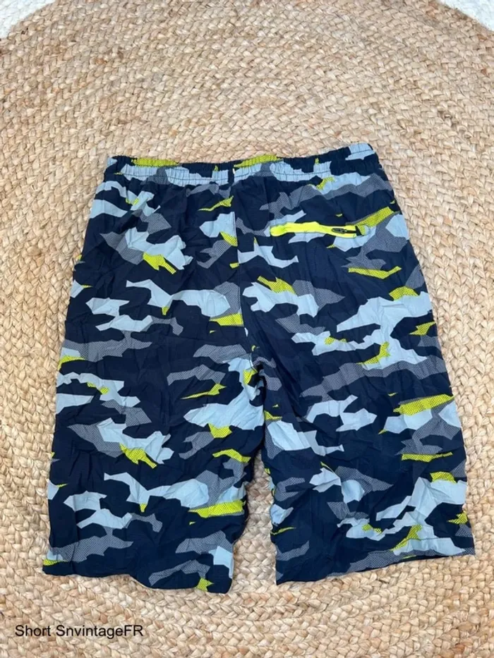Short de Bain Eddie Bauer Noir Gris Vert Homme S | Très Bon État | Swimwear Outdoor | SM169 - photo numéro 2