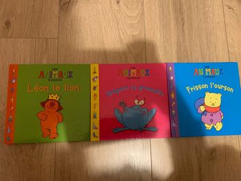 Lot de 3 livres les animaux rigolos