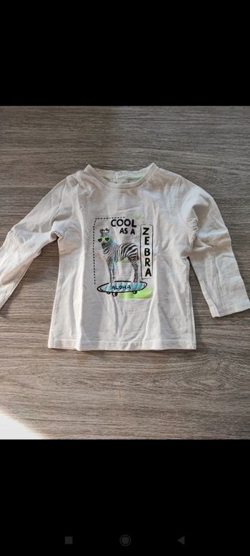 T shirt manches longues 3 ans