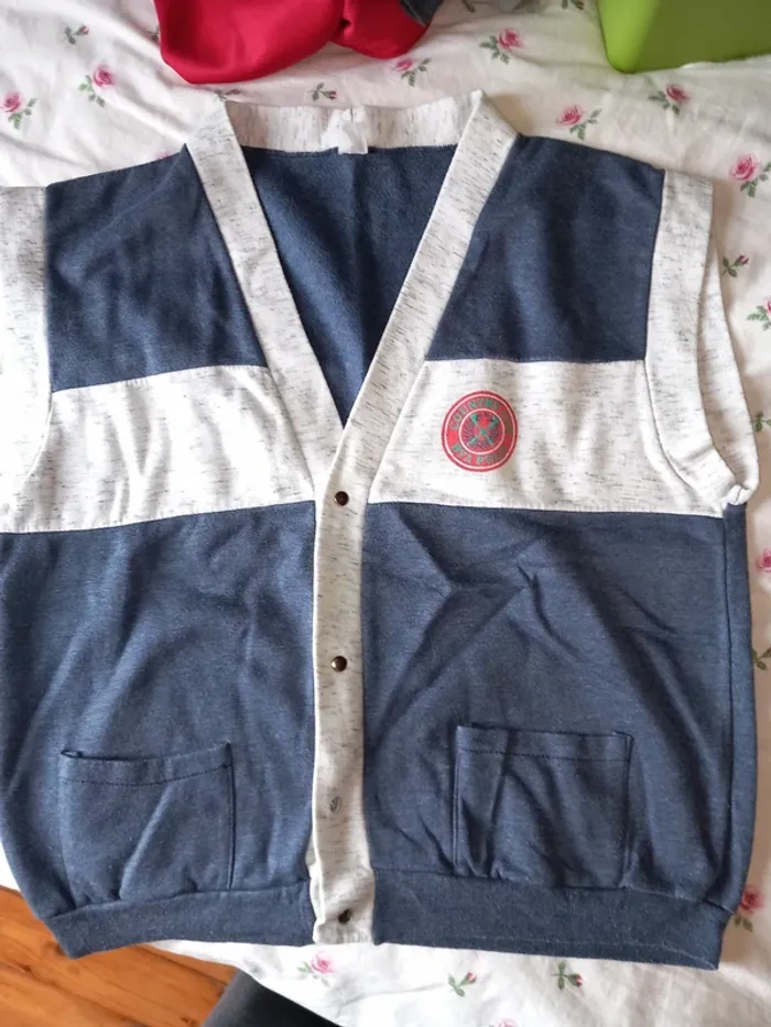Cardigans polo gilet vintage country cup polo
