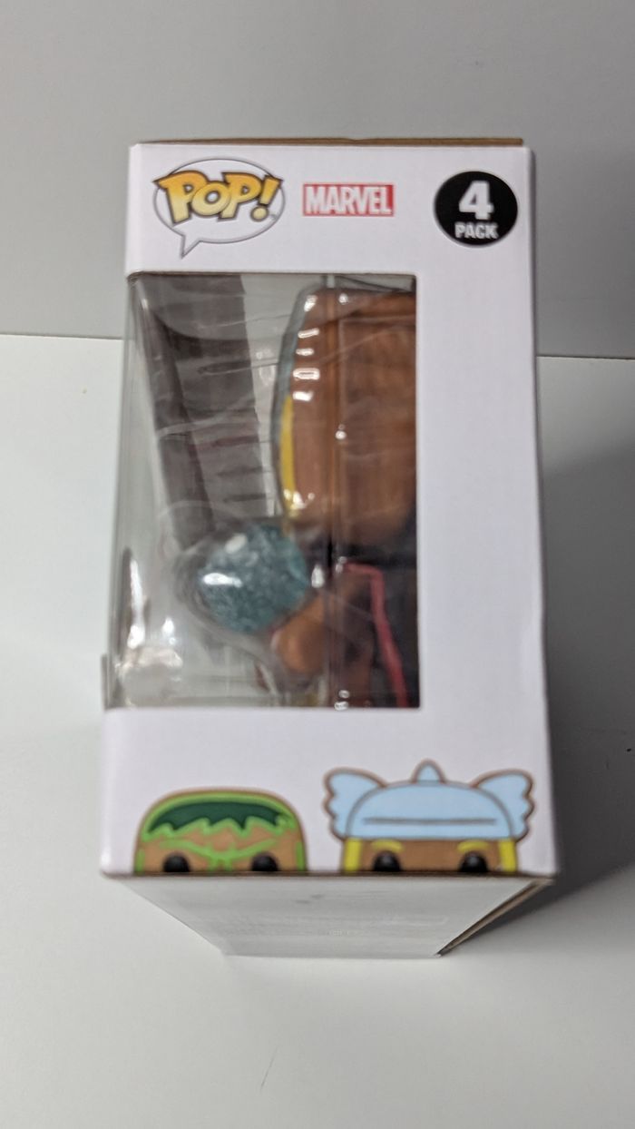 [Funko pop] Figurine Marvel Gingerbread 4 pack - photo numéro 6