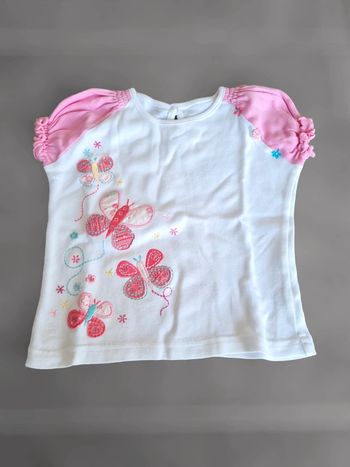 T-shirt fille manches courtes
