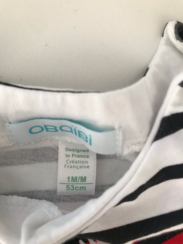 T-shirt 1 mois - photo numéro 2