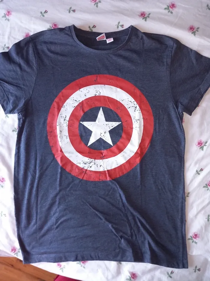 T-shirt avengers marvel capitain america