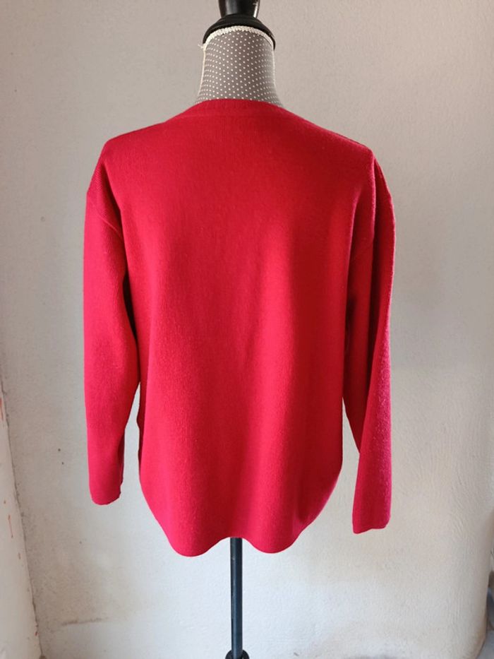 Pull rouge femme Taille 42 / 44 TelMail - photo numéro 4