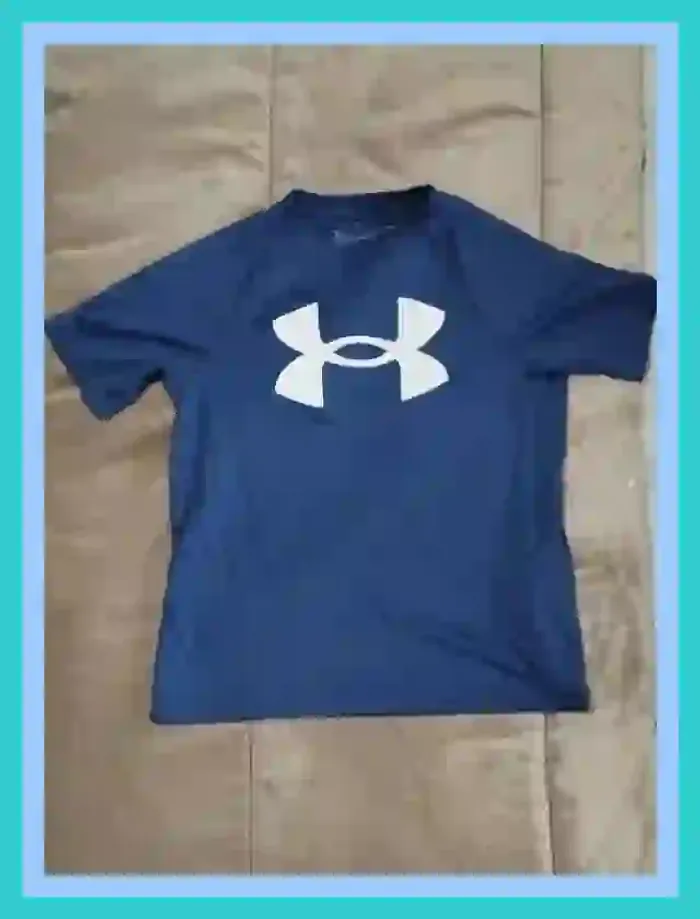 T-shirt Under Armor technique sort bleu fille 7 à 8 ans  7525465244 - photo numéro 7