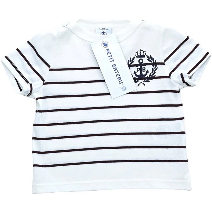 Petit Bateau T-Shirt à manches courtes 3 mois NEUF