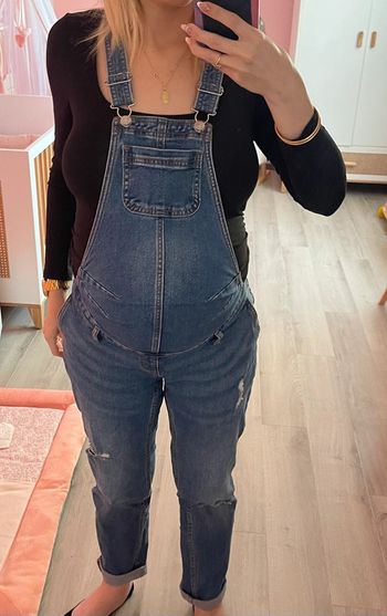 Salopette de grossesse en jean Kiabi taille 36
