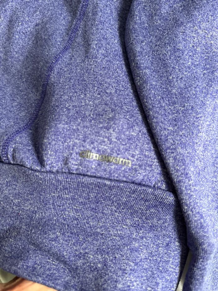 Sweat à capuche Adidas violet Ultimate Hoodie - Taille XL femme - photo numéro 8
