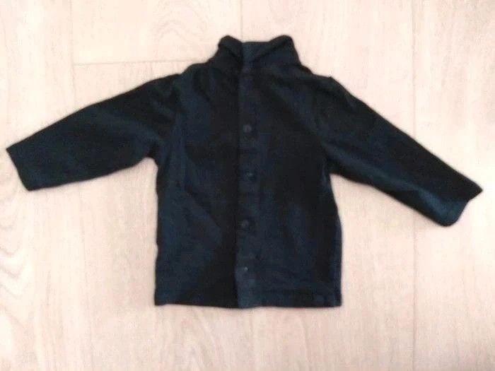 Ensemble fille 3 pièces Robe salopette velours Biche DPAM, Tee shirt et collants Kiabi 6 mois - photo numéro 5