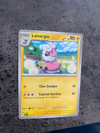 Carte Pokémon Lainergie 015
