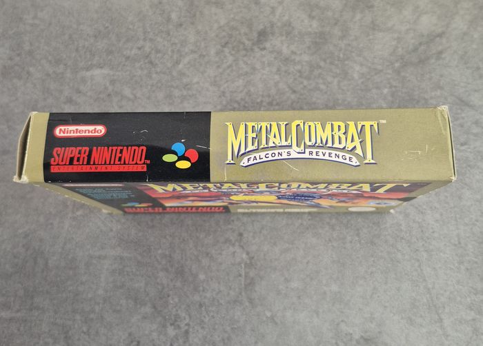 Jeu Metal Combat Falcons Revenge Super Nintendo Snes Pal Fah - Complet - Excellent - photo numéro 2