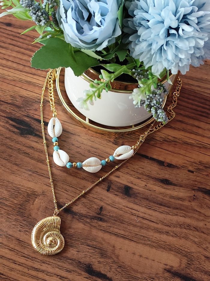 Collier coquillage ✅ - photo numéro 2